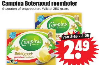 Dirk Campina Botergoud roomboter aanbieding