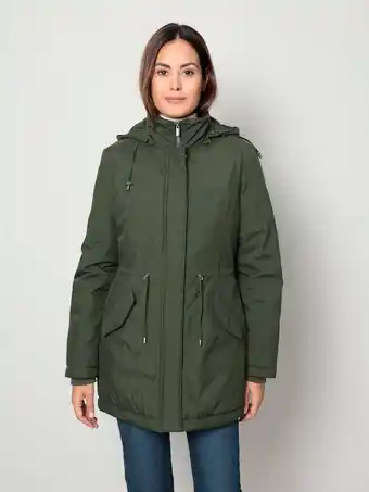 Klingel Parka met afneembare capuchon paola olijf aanbieding