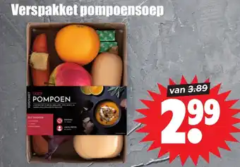 Dirk Verspakket pompoensoep aanbieding