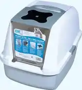 Bol.com Catit kattenbak large - grijs - 43 x 57 x 30 cm aanbieding