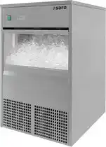 Bol.com Saro eb 40 ingebouwde/vrijstaande ijsblokjesmachine 40 kg/24u 260 w roestvrijstaal aanbieding