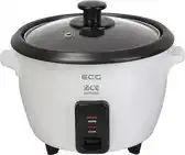 Bol.com Ecg rz 060 - rijstkoker - 06 l - uitneembare binnenpan - wit - 300w aanbieding