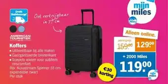 Albert Heijn AMERICAN TOURISTER Koffers aanbieding