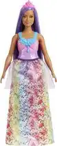 Bol.com Barbie dreamtopia - barbiepop - prinses met paars haar aanbieding
