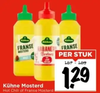 Vomar Voordeelmarkt Kühne Mosterd aanbieding