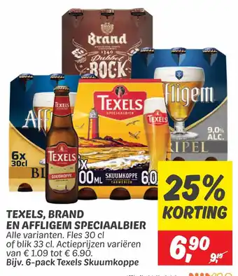 Dekamarkt TEXELS, BRAND EN AFFLIGEM SPECIAALBIER aanbieding