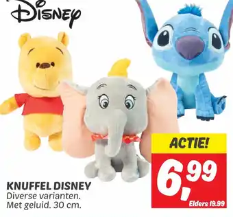 Dekamarkt KNUFFEL DISNEY aanbieding