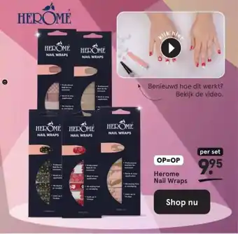 Etos Herome Nail Wraps aanbieding