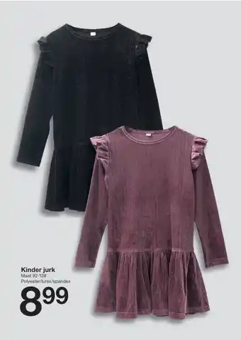 Zeeman Kinder jurk aanbieding