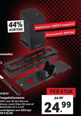 Lidl Dia-/negatiefscanner aanbieding