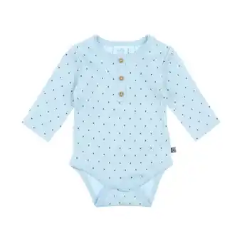 Babypark Feetje mini person romper blauw aanbieding