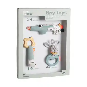 Babypark Done by deer tiny activity toys giftset aanbieding