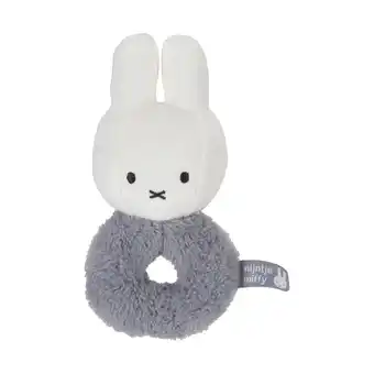 Babypark Nijntje fluffy rammelaar - blue aanbieding