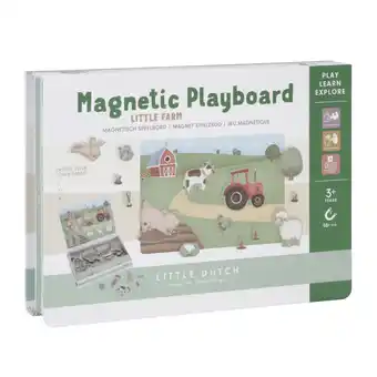 Babypark Little dutch little farm magnetisch speelbord aanbieding