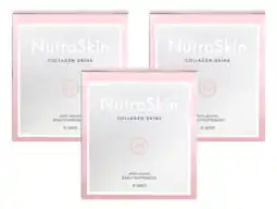 De Online Drogist Nutraskin drinkbaar collageen sachets voordeelverpakking 3x20st aanbieding