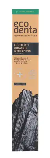 De Online Drogist Ecodenta tadpasta charcoal whitening aanbieding