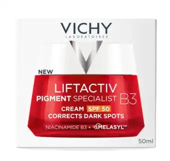 De Online Drogist Vichy liftactiv b3 dagcrème tegen rimpels en pigmentvlekken spf50 aanbieding