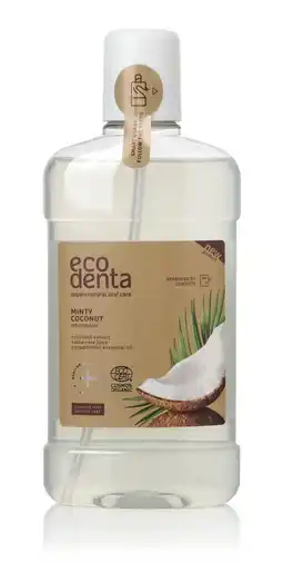 De Online Drogist Ecodenta minty coconut mondwater aanbieding