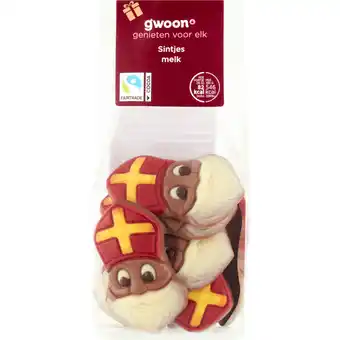 Dekamarkt G'woon chocolade sintjes melk aanbieding