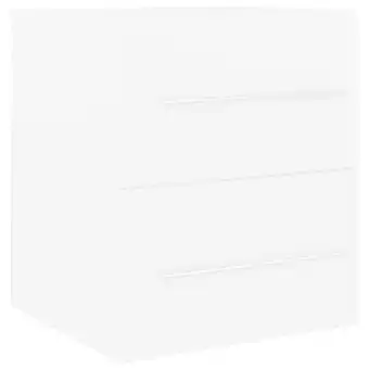 fonQ Vidaxl wastafelkast 41x38,5x48 cm spaanplaat wit aanbieding