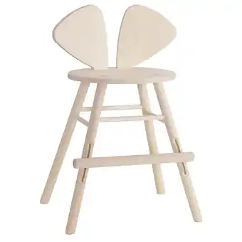 fonQ Nofred mouse tall kinderstoel berken aanbieding