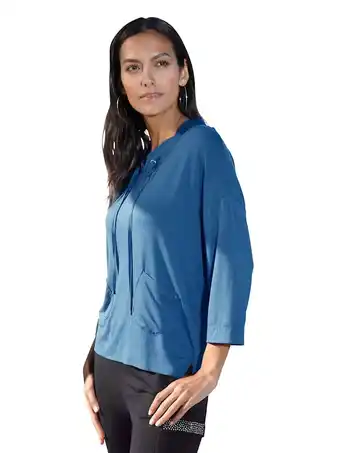 Klingel Shirt met v-hals amy vermont blauw aanbieding