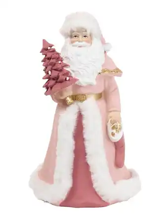 Klingel Woondecoratie, santa impré roze/goudkleur aanbieding