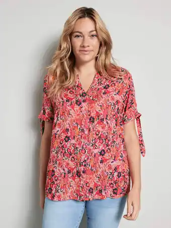 Klingel Blouse met bloemenprint dress in koraal aanbieding