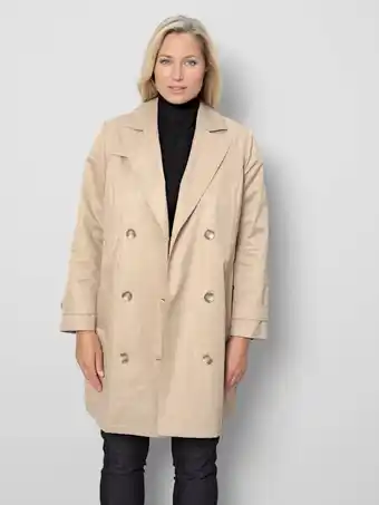 Klingel Trenchcoat met voering m. collection camel aanbieding