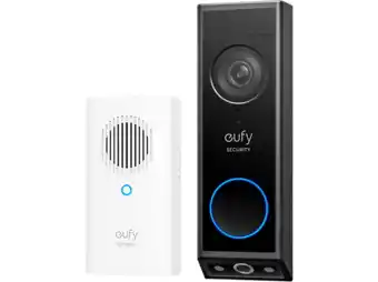 MediaMarkt Eufy video doorbell e340 met chime aanbieding