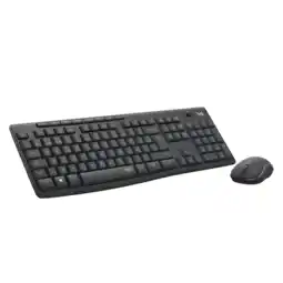MediaMarkt Logitech mk295 stille draadloze combo grijs aanbieding