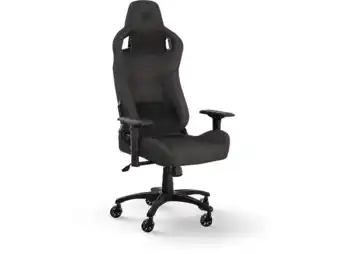 MediaMarkt Corsair corsair t3 rush 2023 stoffen gamestoel - houtskool aanbieding