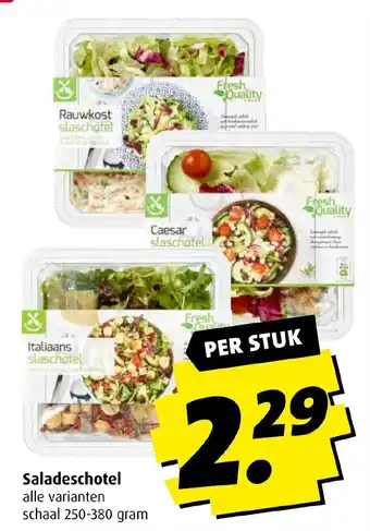 Boni Saladeschotel 250-380 gram aanbieding