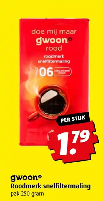 Boni Roodmerk snelfiltermaling 250 gram aanbieding