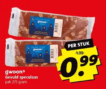 Boni Gevuld speculaas 275 gram aanbieding