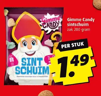 Boni Gimme Candy sintschuim 200 gram aanbieding