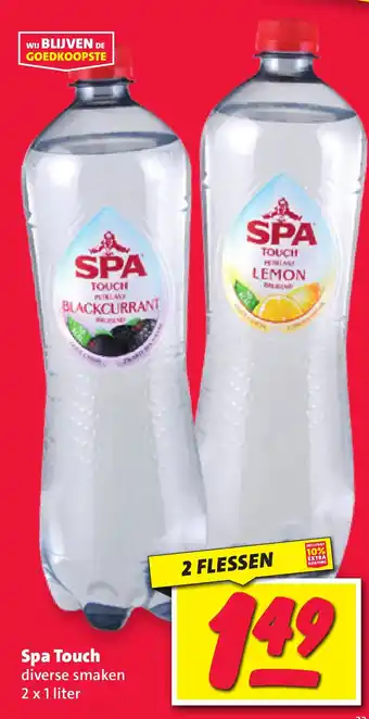 Nettorama Spa Touch 2 x 1 liter 2 FLESSEN aanbieding