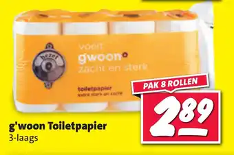 Nettorama Toiletpapier 3 laags 8 rollen aanbieding