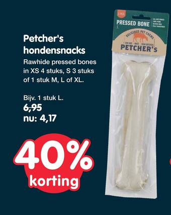 Jumper Petcher's hondensnacks aanbieding