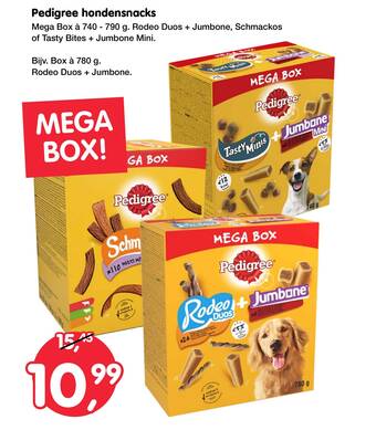 Jumper Pedigree hondensnacks 740-790 g aanbieding