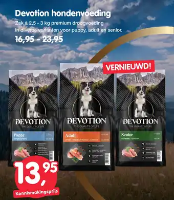 Jumper Devotion hondenvoeding 2.5-3 kg aanbieding