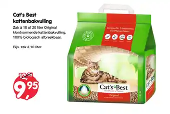Jumper Cat's Best kattenbakvulling 10 liter aanbieding