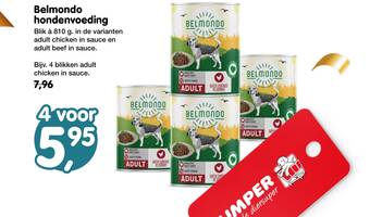 Jumper Belmondo hondenvoeding 810 gt aanbieding