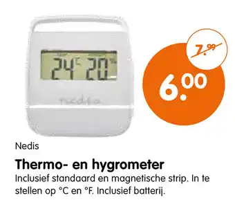 Plentyparts Thermo en hygrometer aanbieding