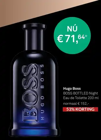 Mooi parfumerie HUGO BOSS 200ml aanbieding