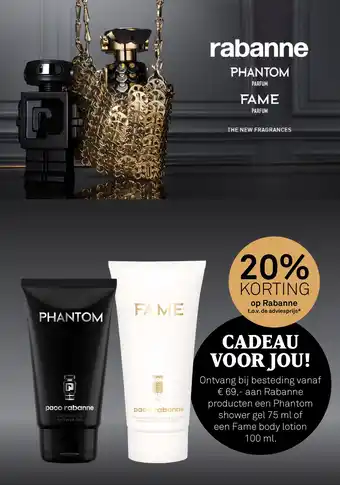 Mooi parfumerie Rabanne aanbieding