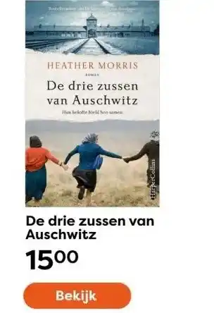 The Read Shop De drie zussen van auschwitz aanbieding