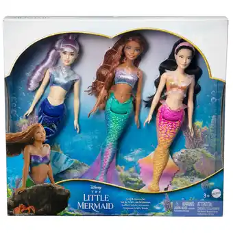 Top1Toys Disney ariel 3-pack aanbieding