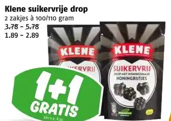Poiesz Klene suikervrije drop aanbieding