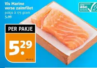 Poiesz Vis marine verse zalmfilet aanbieding